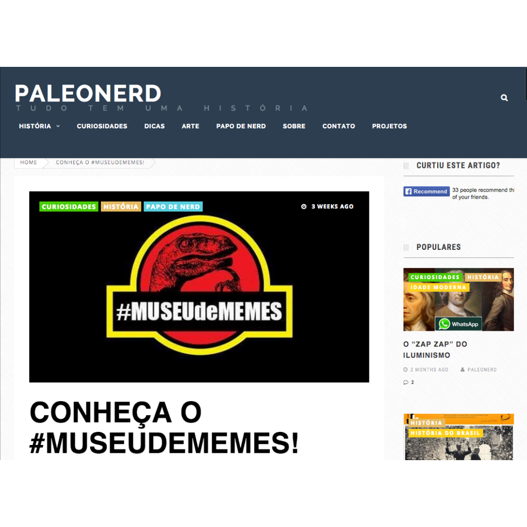 Conheça o MUSEUdeMEMES