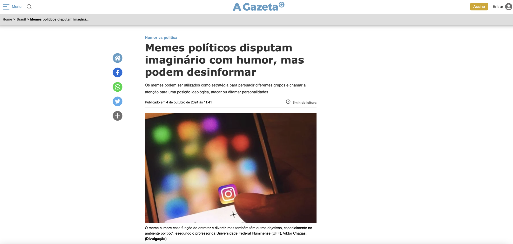 Memes políticos disputam imaginário com humor, mas podem desinformar