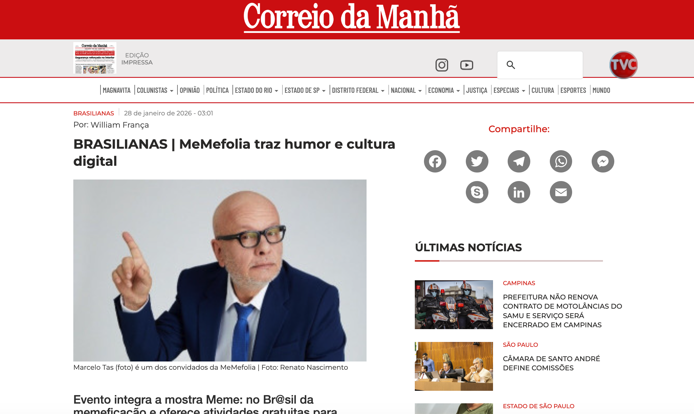 MeMefolia traz humor e cultura digital