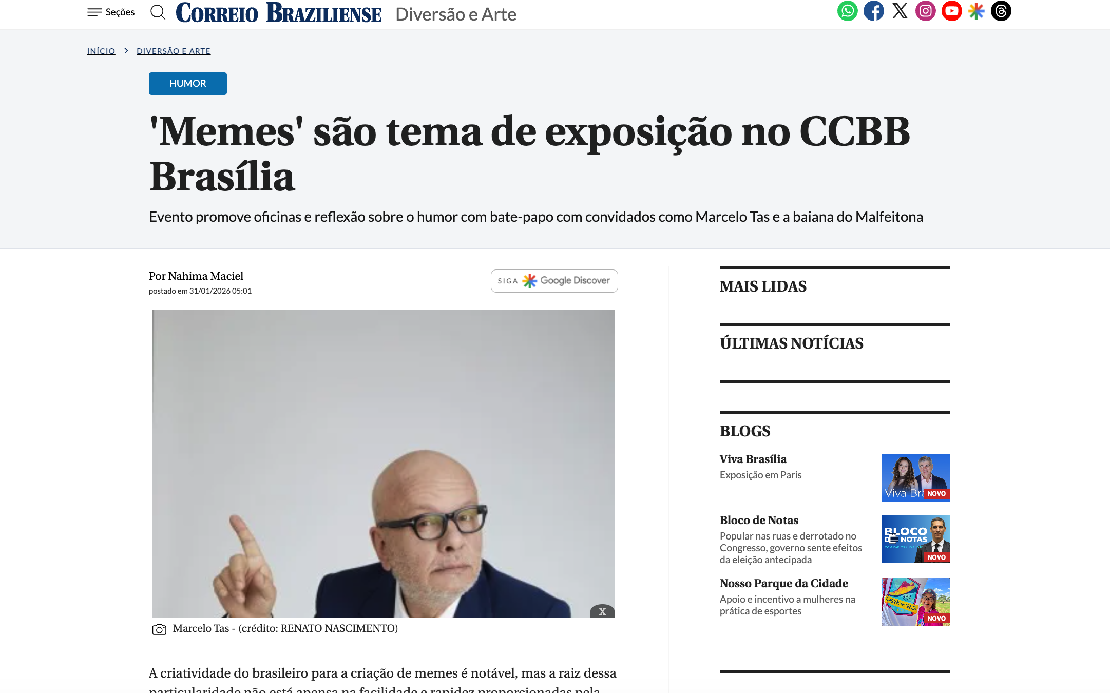 Memes são tema de exposição no CCBB Brasília