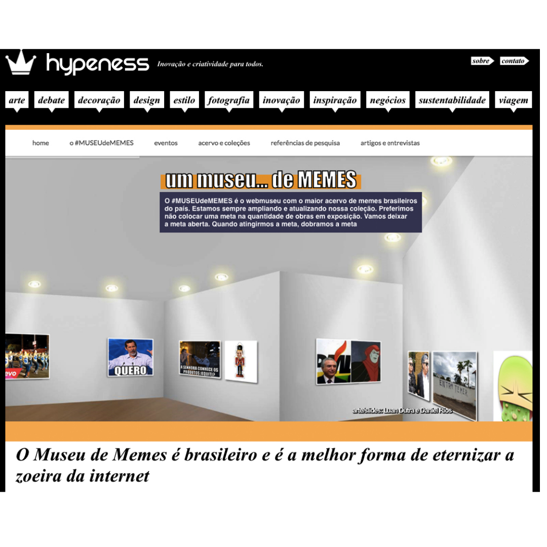 O Museu de Memes é brasileiro e é a melhor forma de eternizar a zoeira da internet