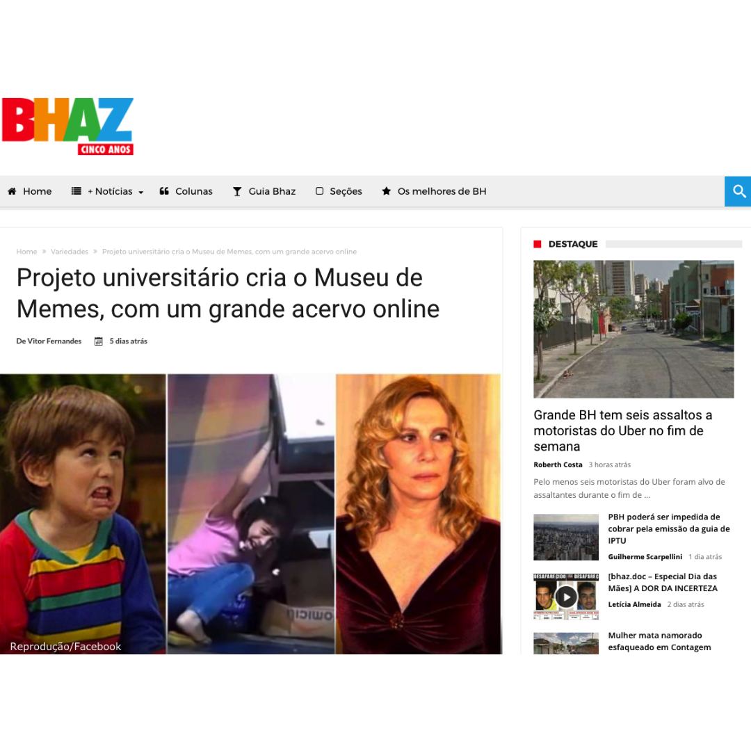 Projeto universitário cria o Museu de Memes, com um grande acervo online