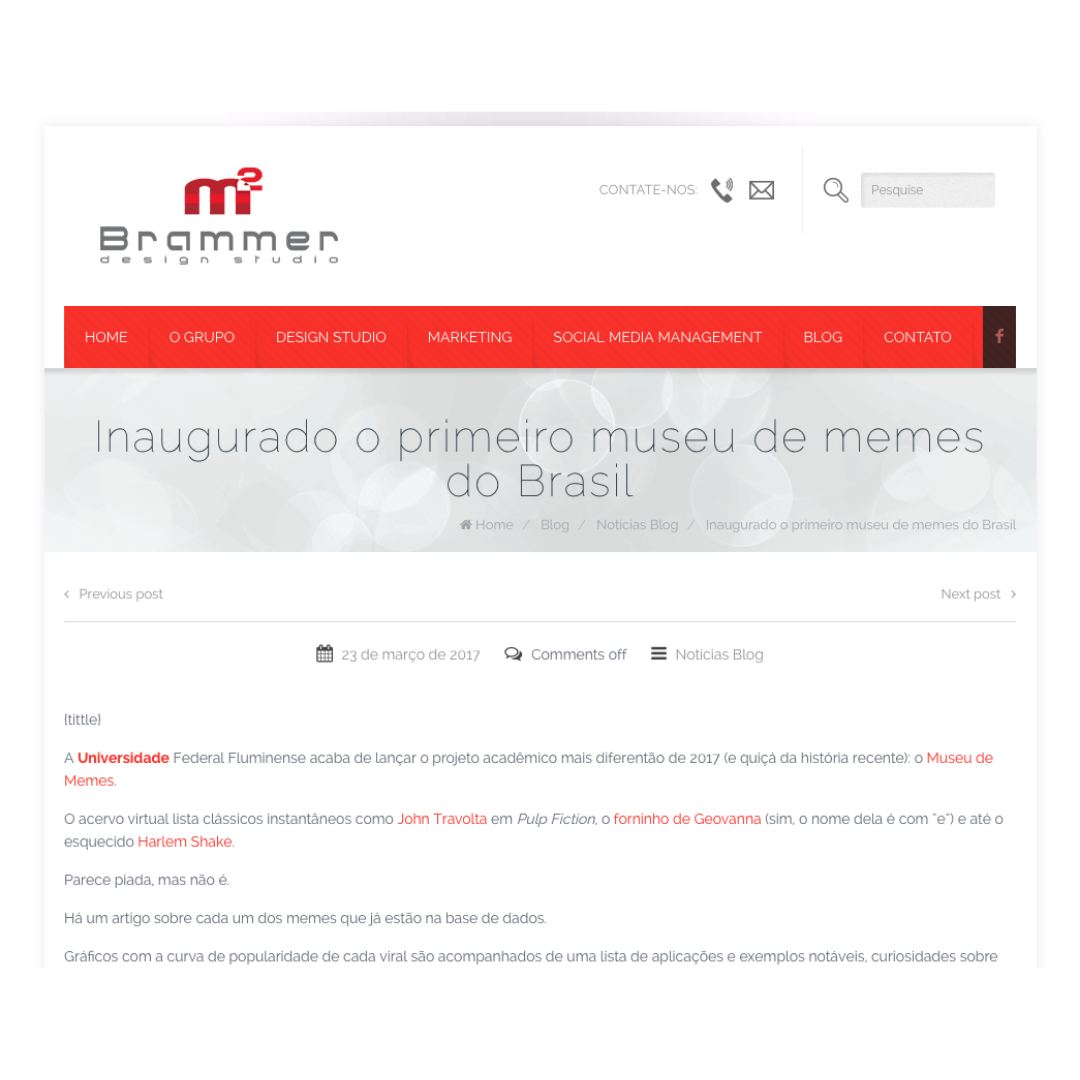 Inaugurado o primeiro museu de memes do Brasil