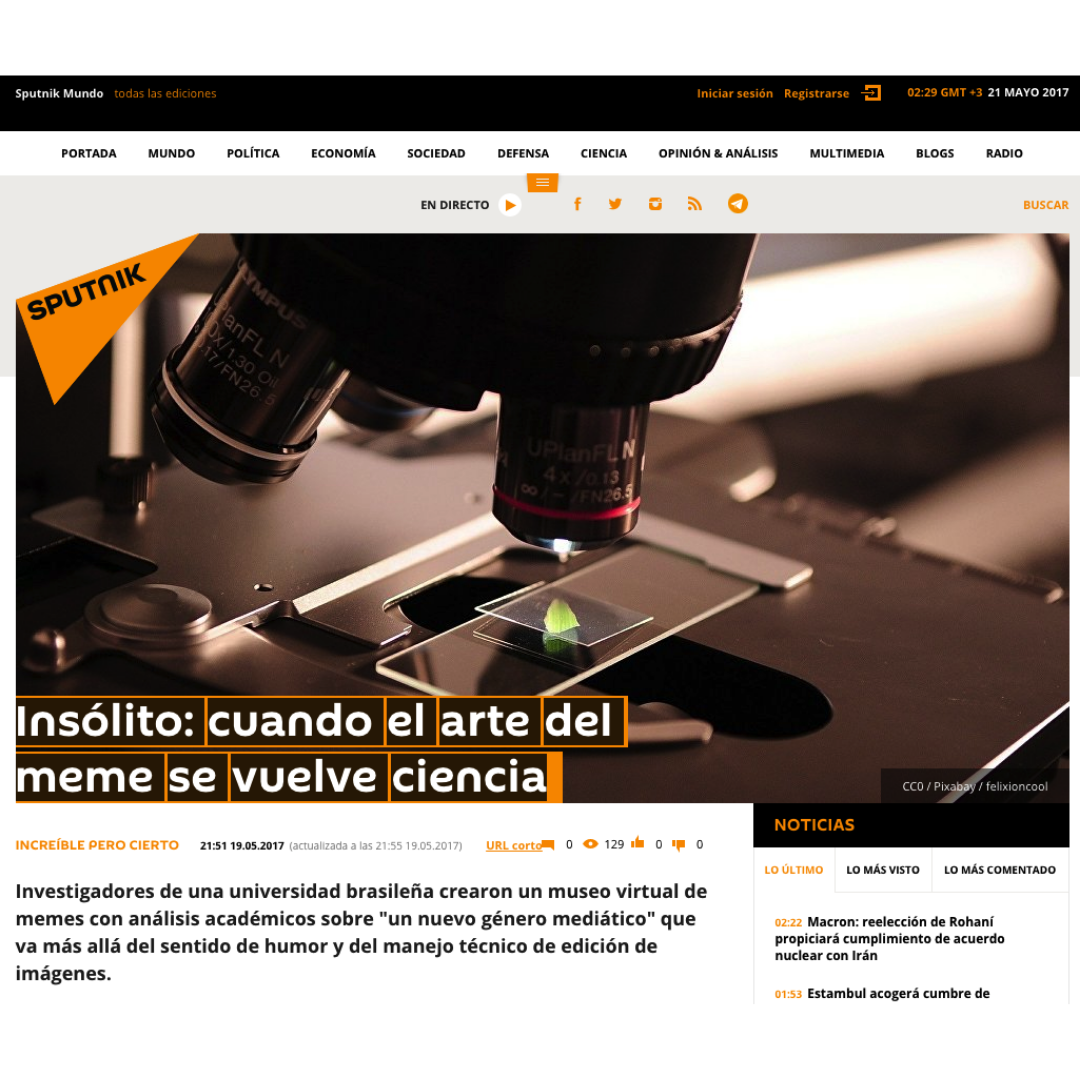 Insólito - cuando el arte del meme se vuelve ciencia