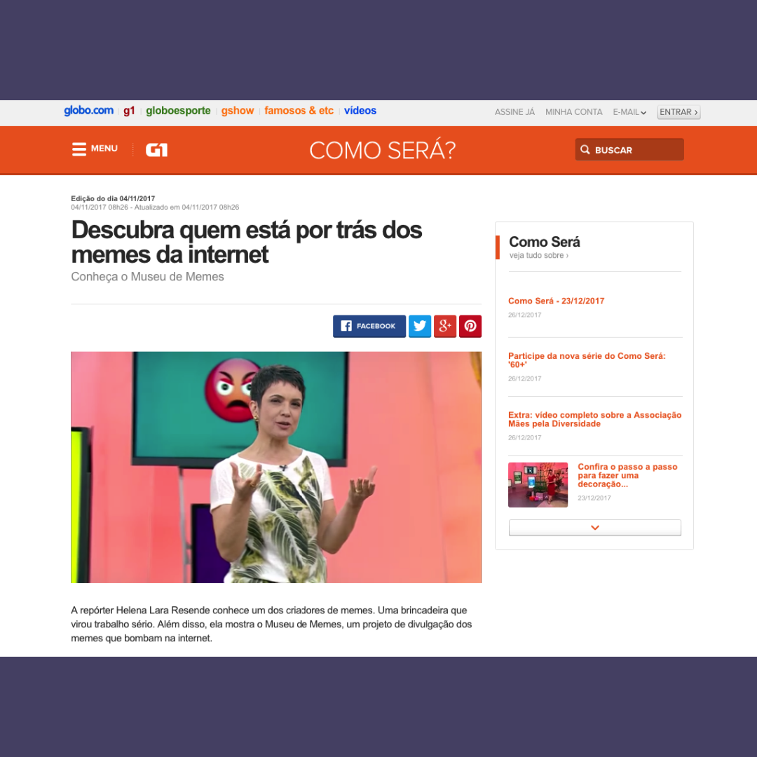 Descubra quem está por trás dos memes da internet