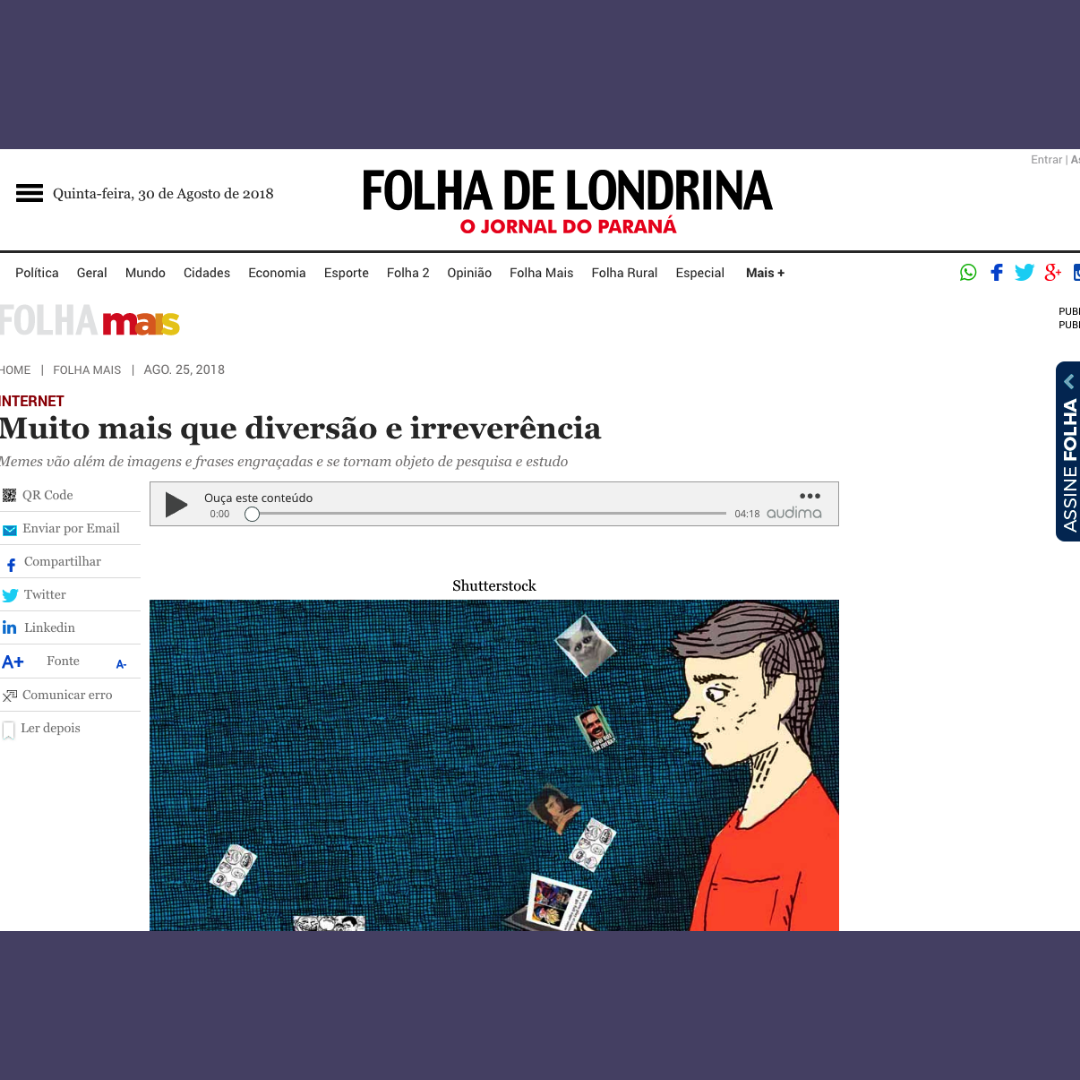 Muito mais do que diversão e irreverência