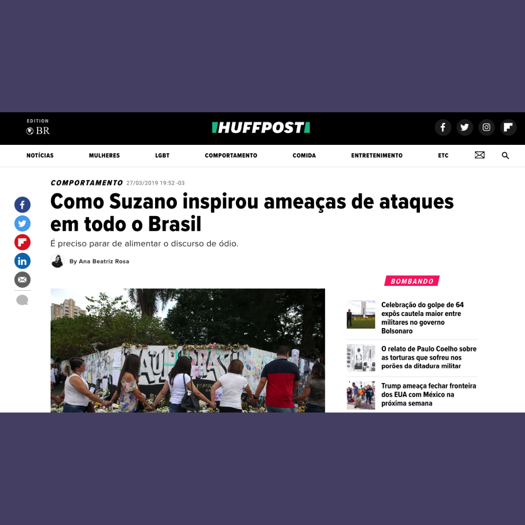 Como Suzano inspirou ameaças de ataques em todo o Brasil