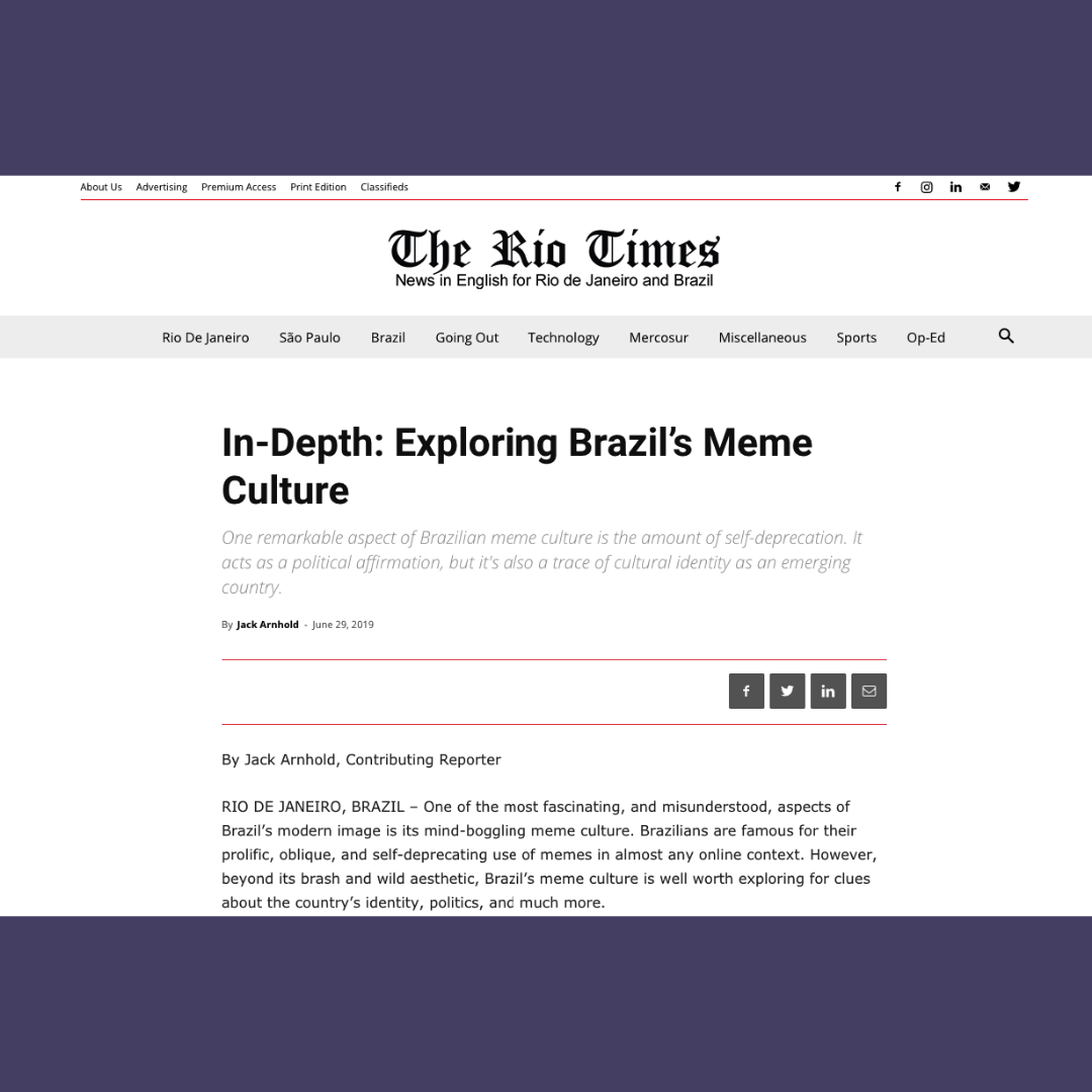 In-Depth - Exploring Brazil’s Meme Culture